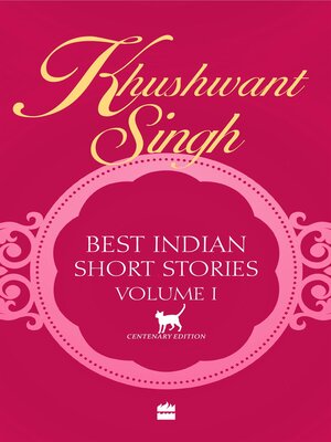 cover image of Khushwant Singh Best Indian Short Stories Volume 1